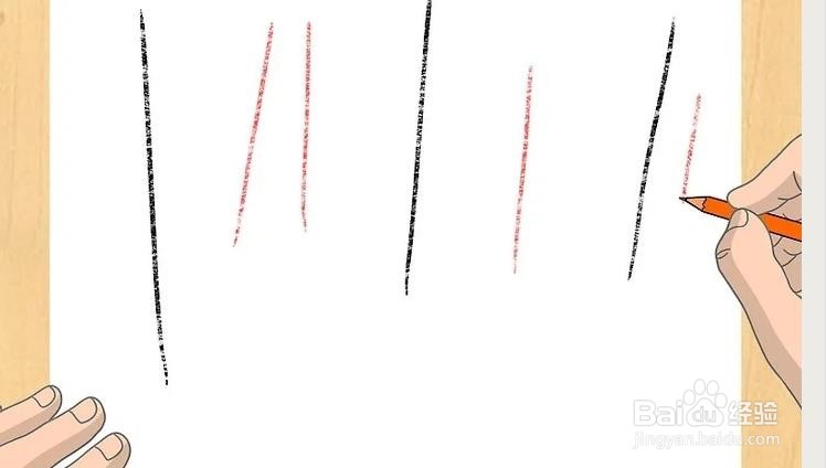 怎样教孩子画深林