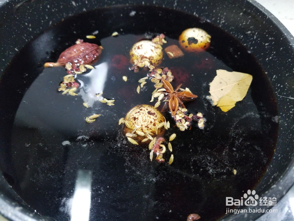 好吃入味的五香卤鹌鹑蛋