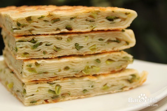 千层油饼的做法