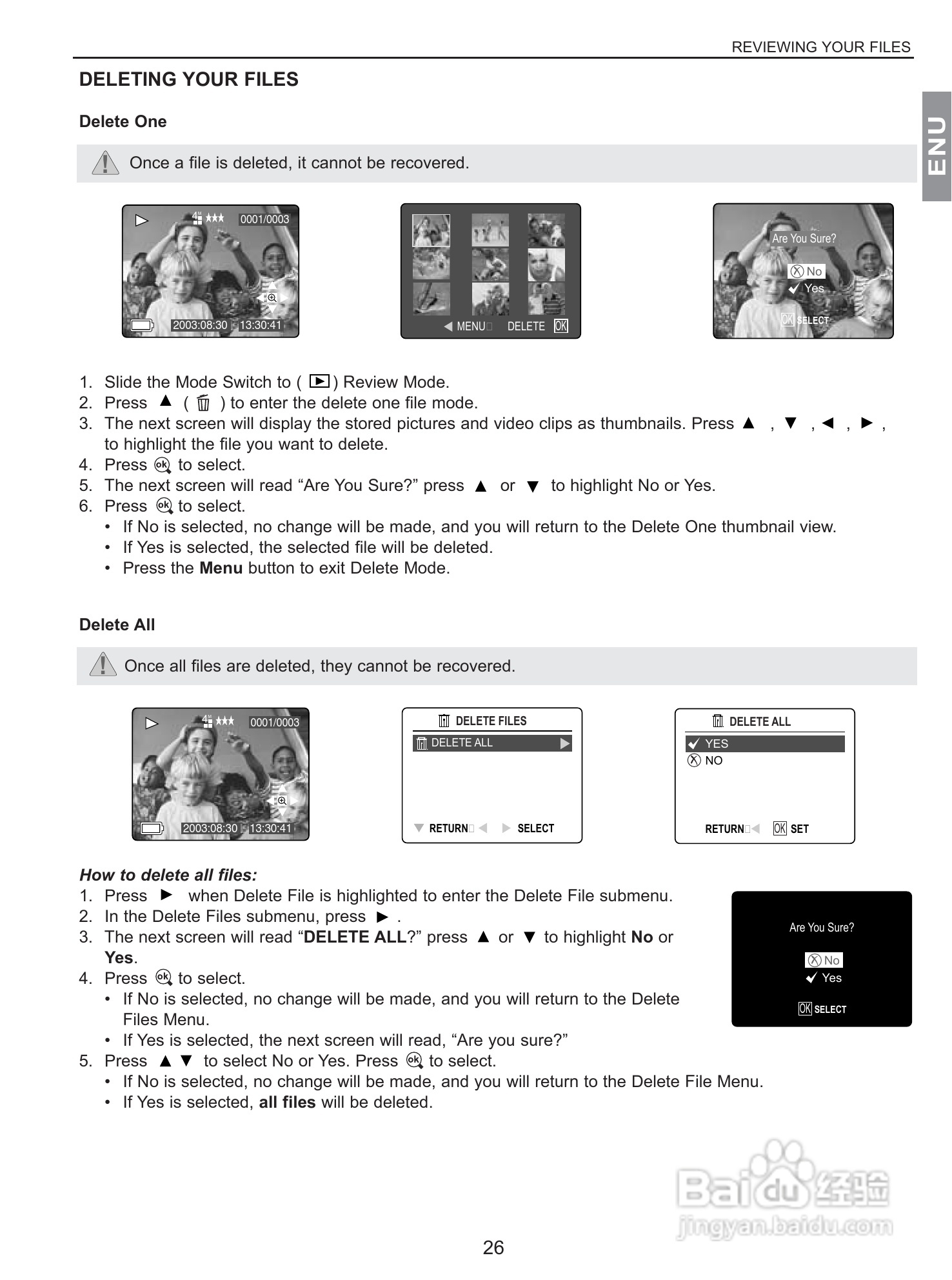 JENOPTIK JD 4360z数码相机说明书:[3]
