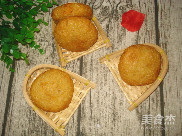 炸白薯饼的做法
