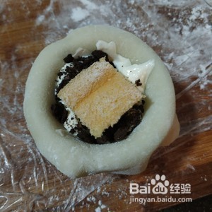 奥利奥雪媚娘的做法