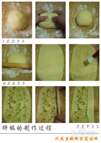 椒盐葱花饼的做法