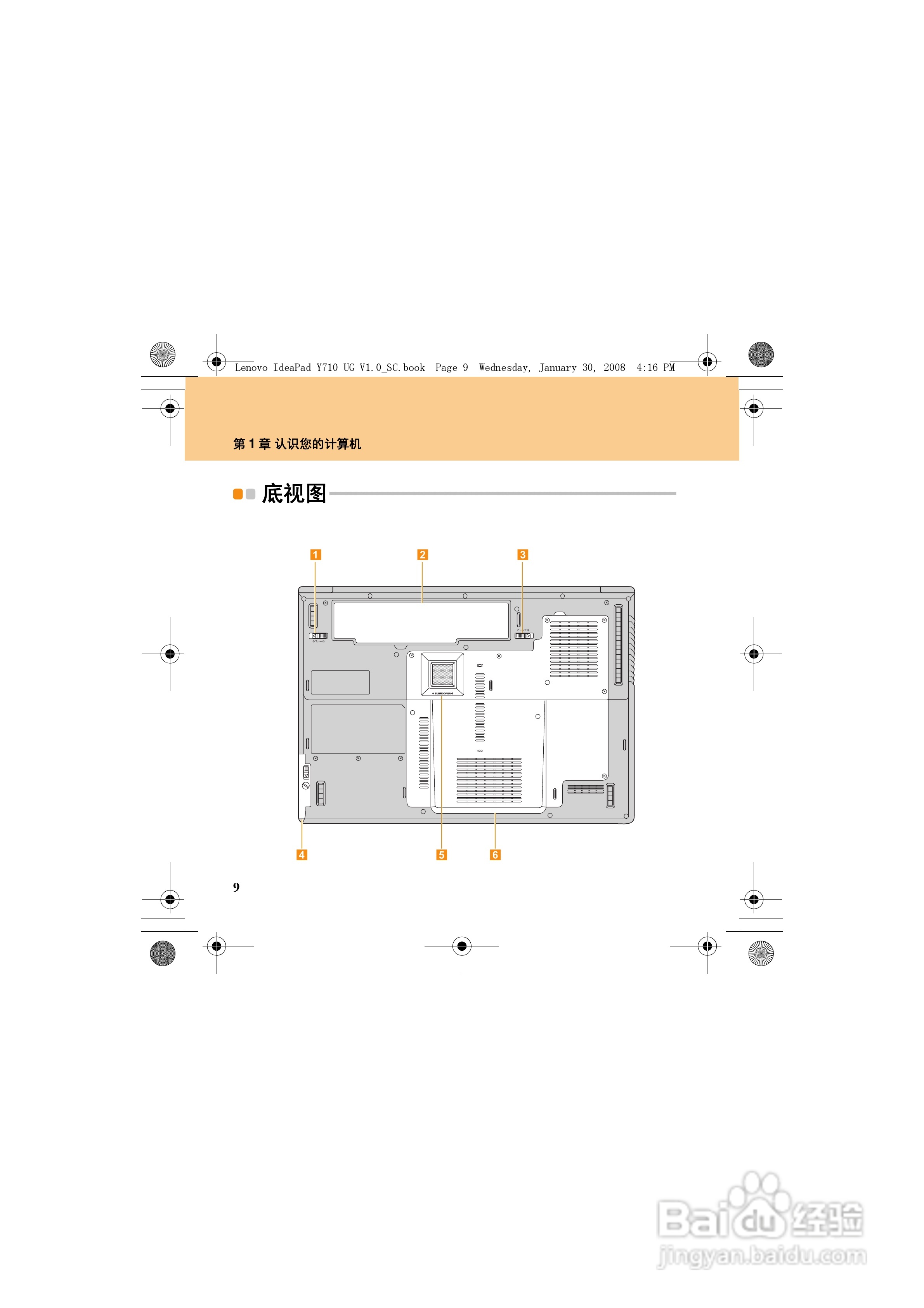 联想IdeaPad Y710笔记本电脑使用说明书:[3]