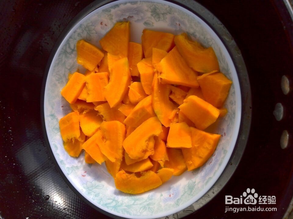 儿童食谱之南瓜玫瑰馒头