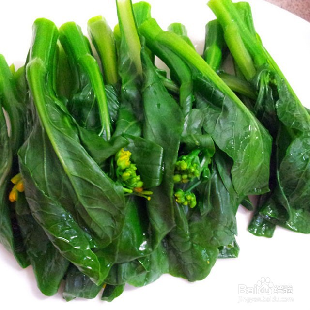 减脂餐之白灼菜心