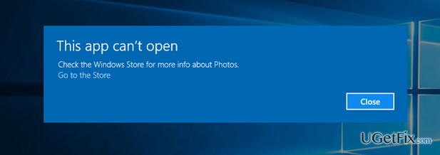 如何修复Windows 10上的“此应用程序无法打开”
