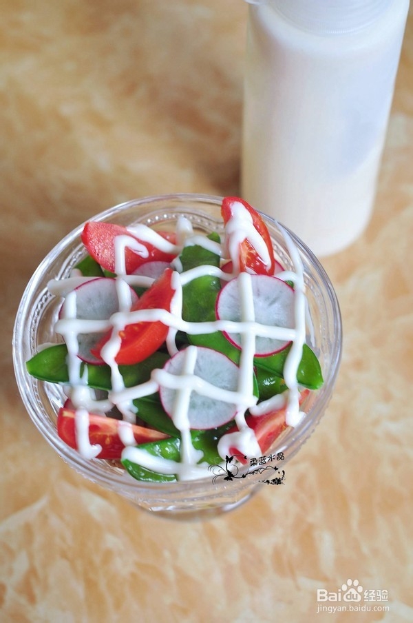 莎莎爱吃的荷兰豆沙拉