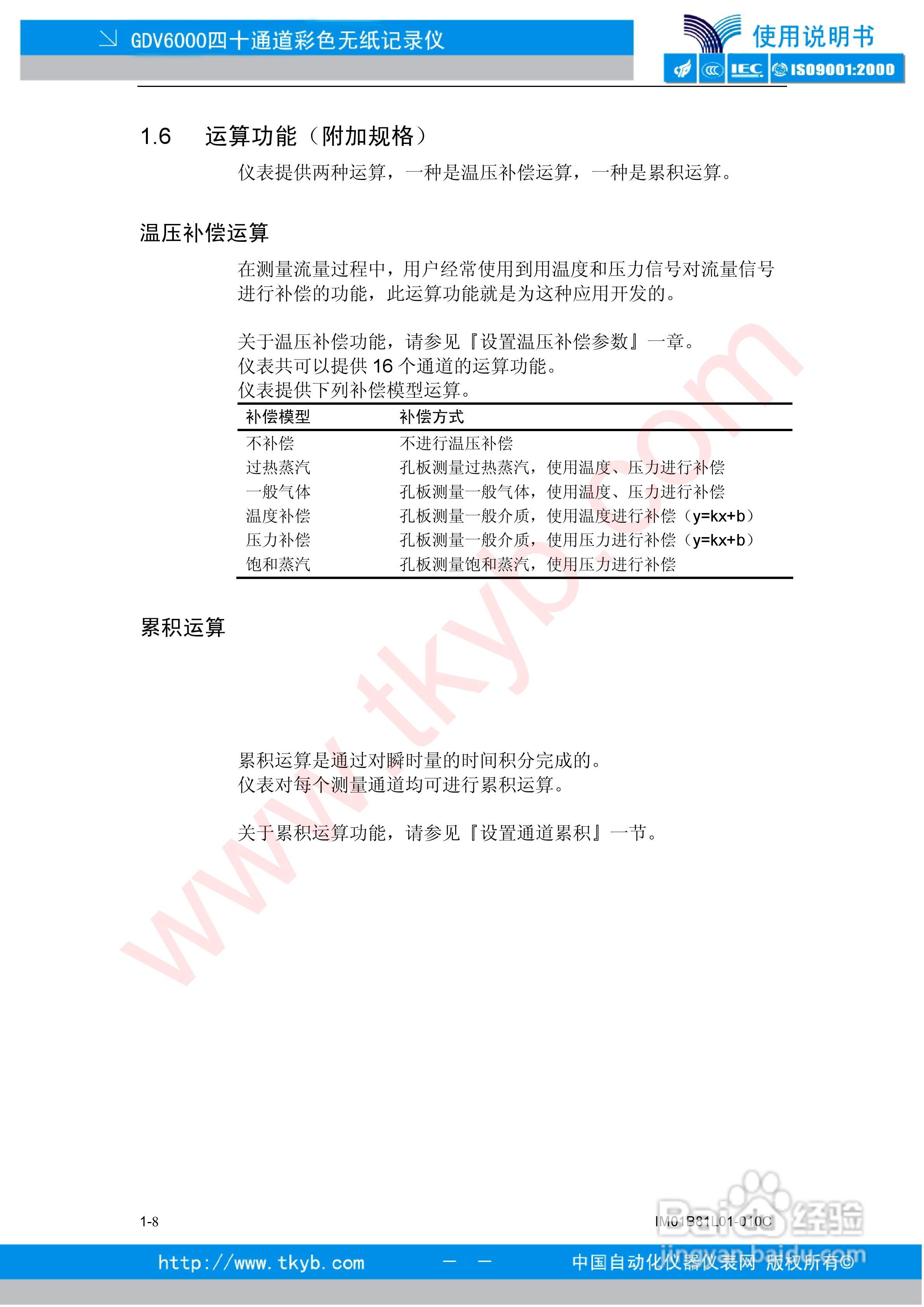 GDV6000彩色无纸记录仪使用说明书:[2]