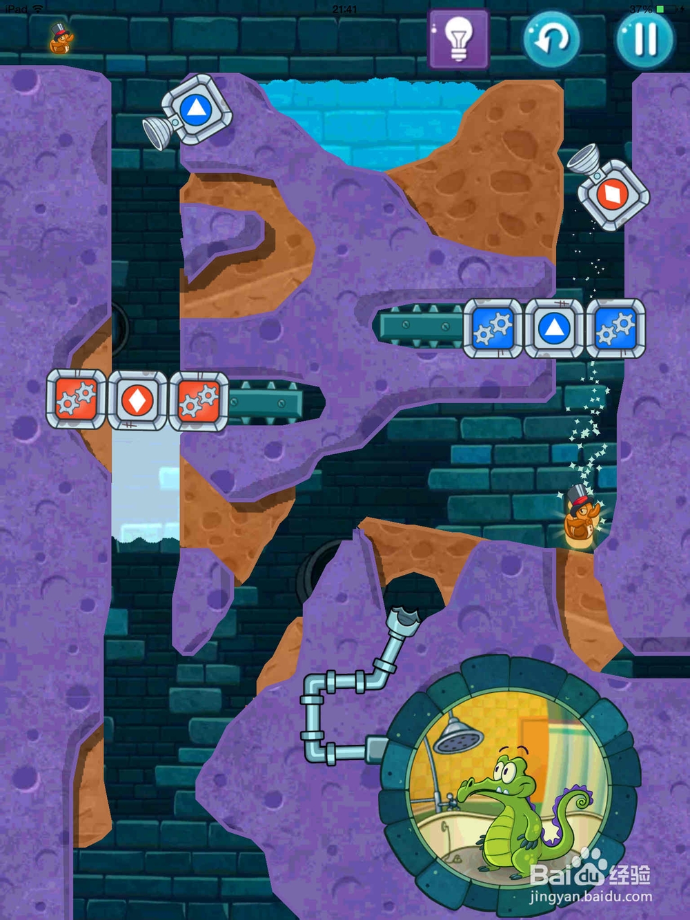 鳄鱼小顽皮爱洗澡2 下水道：[10]收集神秘鸭