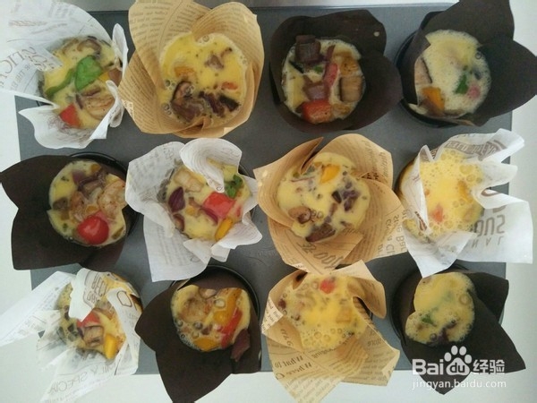 如何制作杂蔬鸡蛋杯