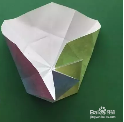 折纸：实用杯垫【花型折纸杯垫】