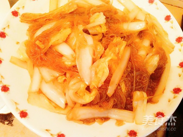 粉丝炖白菜的做法