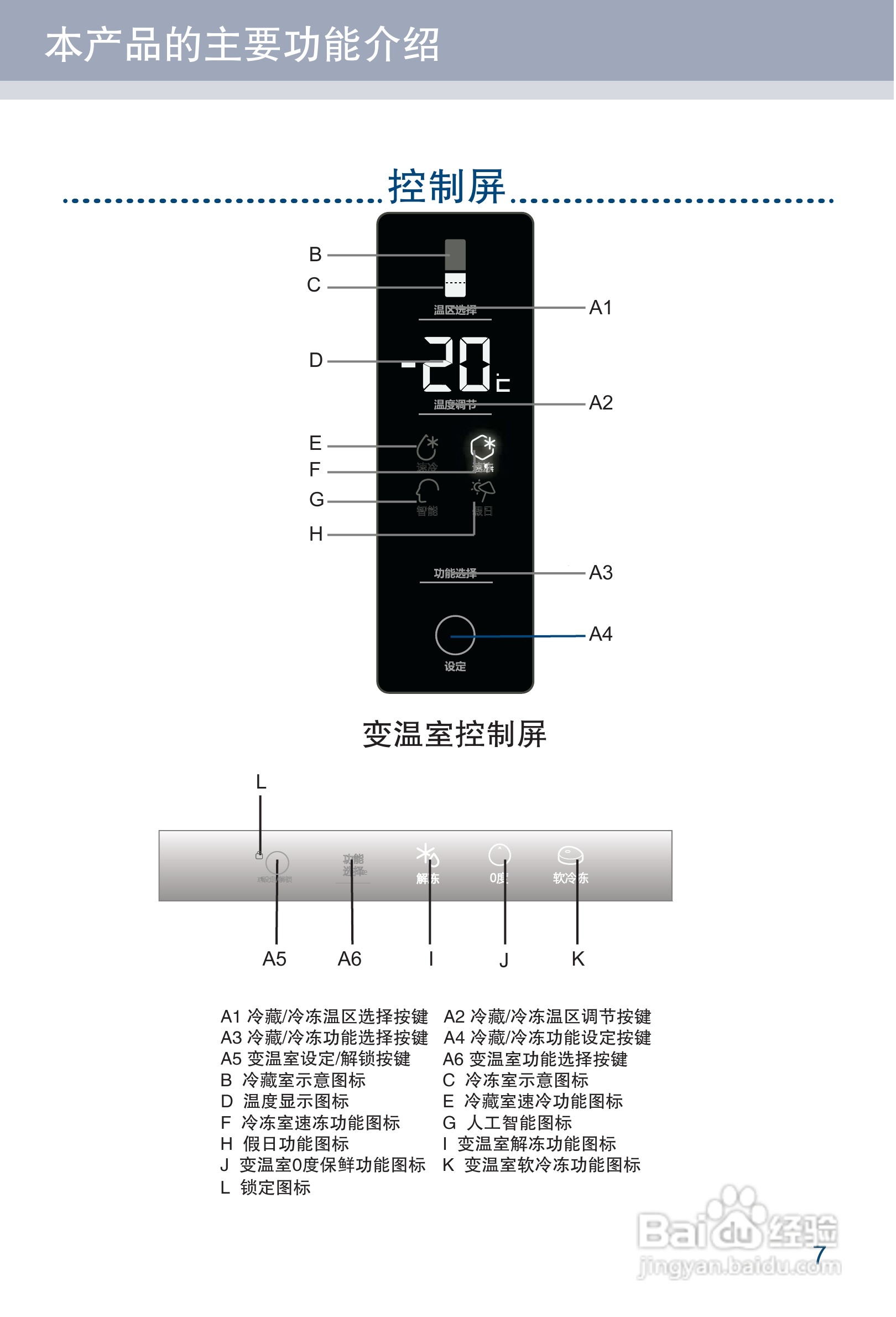 卡萨帝651冰箱说明书图片