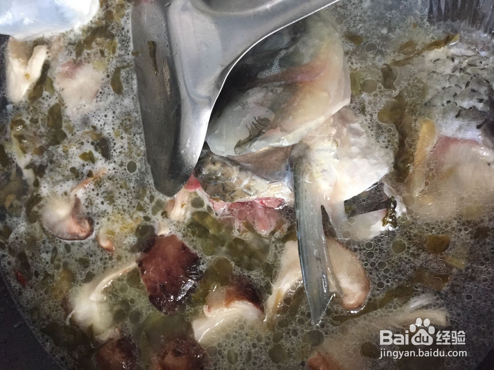 家常汤系酸菜鱼头汤