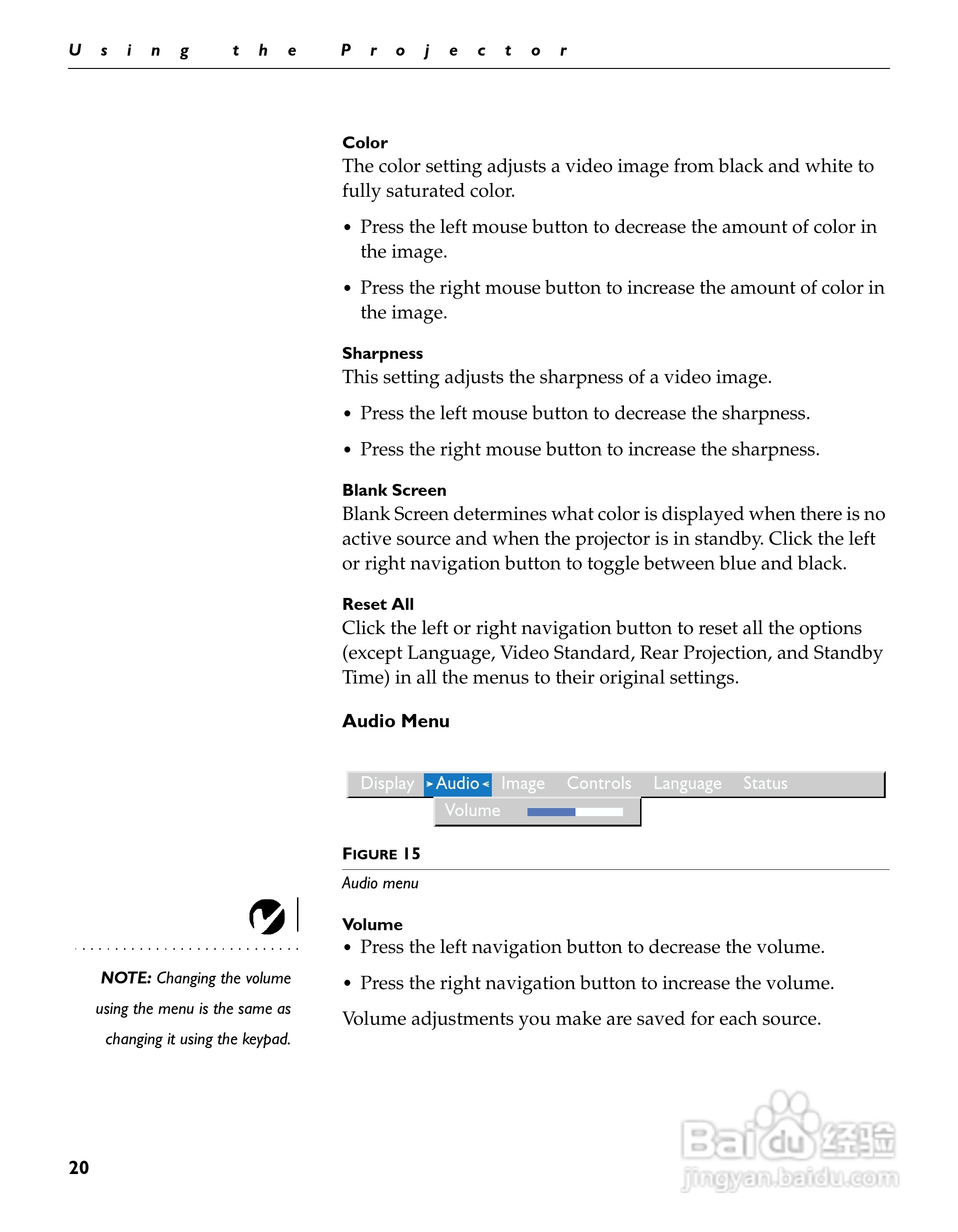 富可视 LP335投影机说明书:[3]