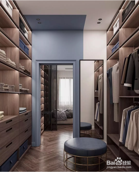 衣帽间的内部布局要怎么设计
