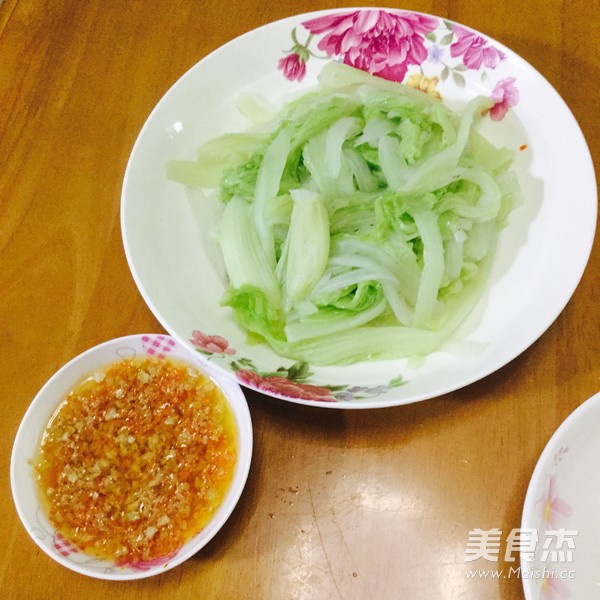 白灼娃娃菜的做法