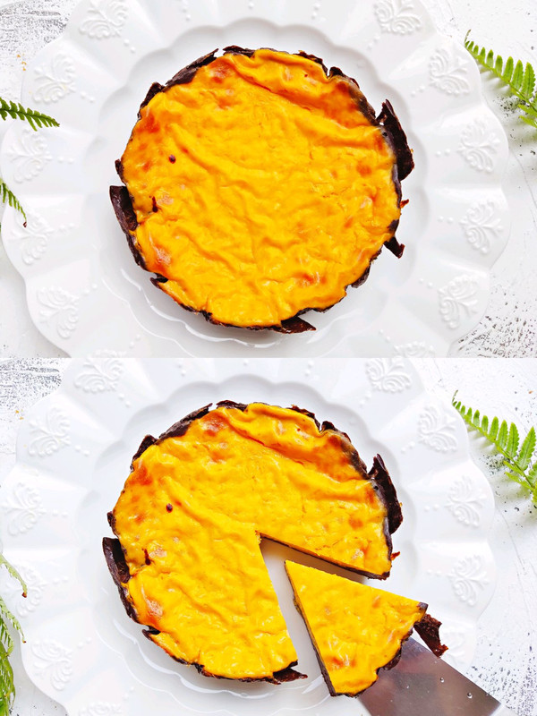 南瓜可可酸奶蛋糕