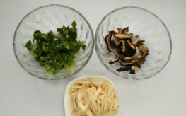 香菇鸡汤粥的制作步骤