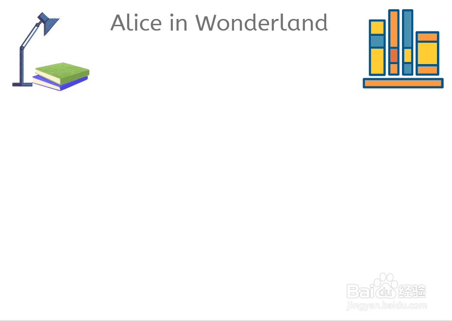 爱丽丝梦游仙境手抄报英文