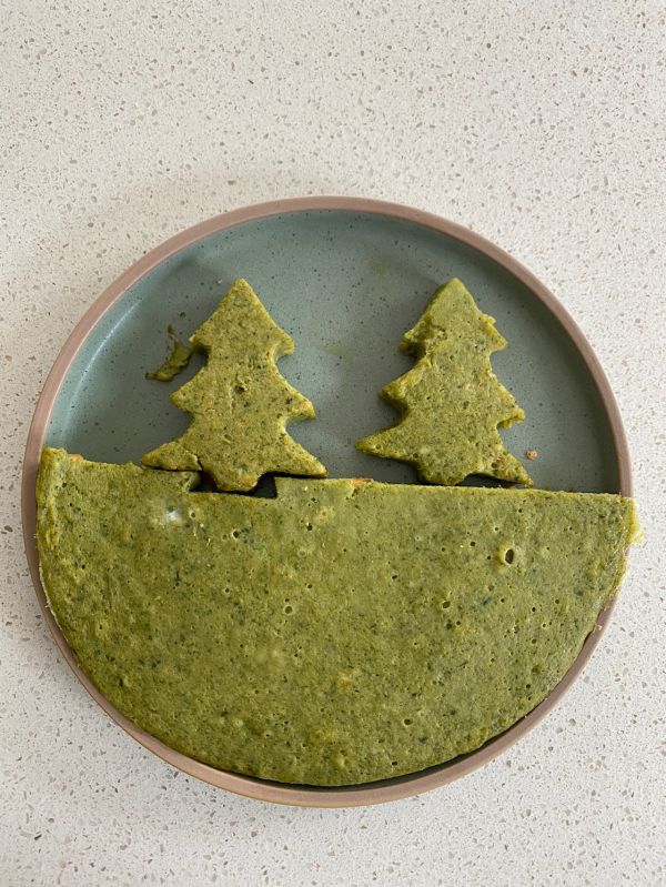 虾仁鸡胸肉菠菜胡萝卜蒸糕