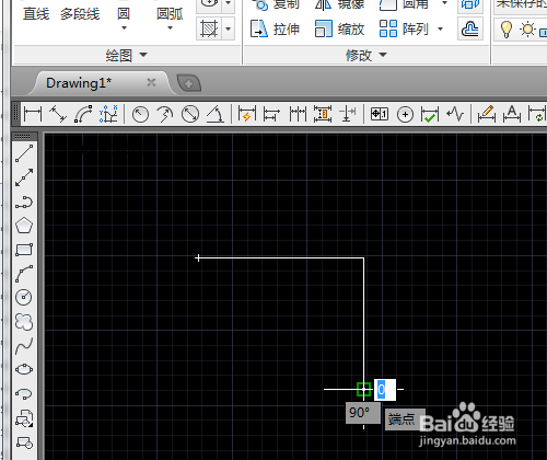 CAD如何绘制带箭头的多段线