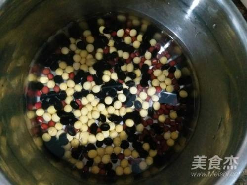 五谷豆浆的做法