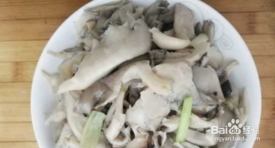 炒平菇的做法