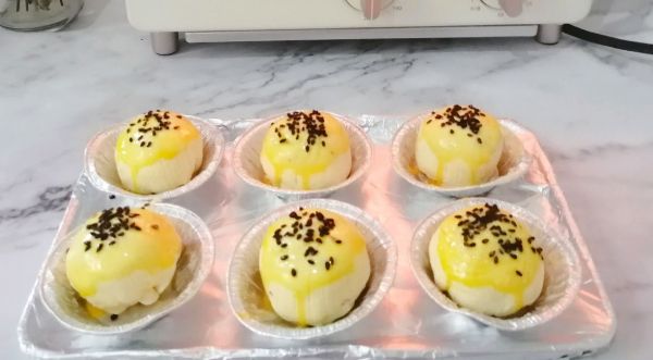 爆浆芝士紫薯酥