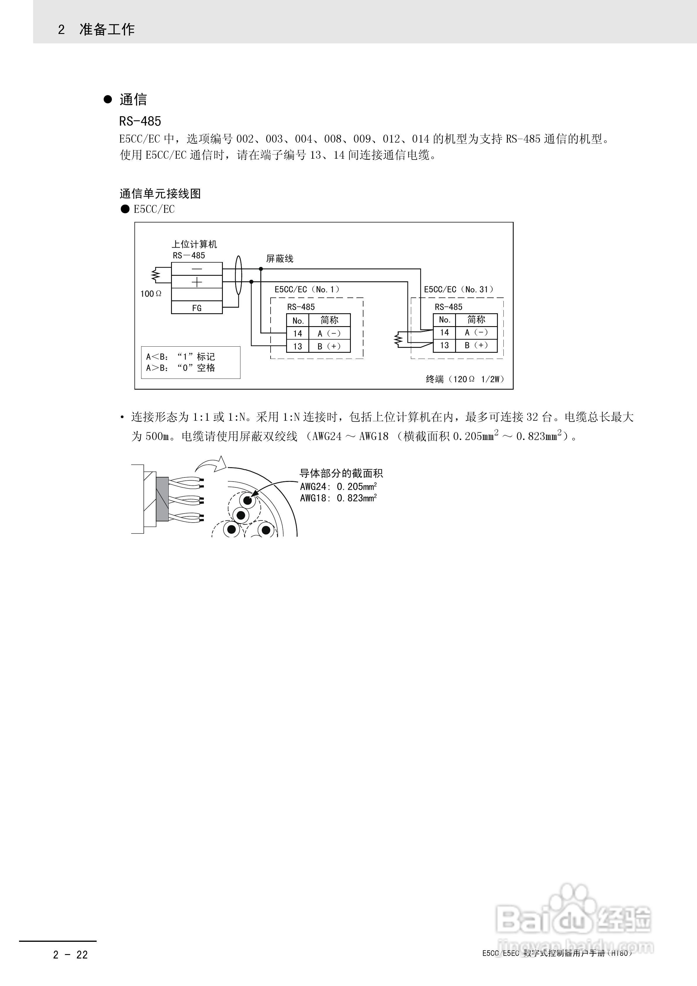 欧姆龙温控器E5CC-E5EC操作手册:[6]