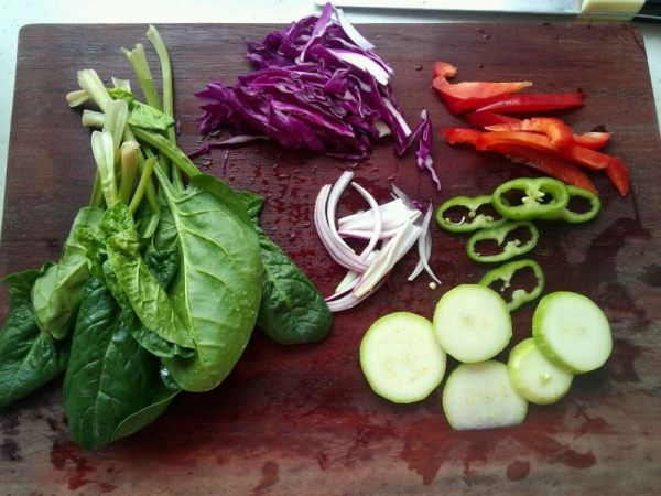 金枪鱼彩蔬烘蛋