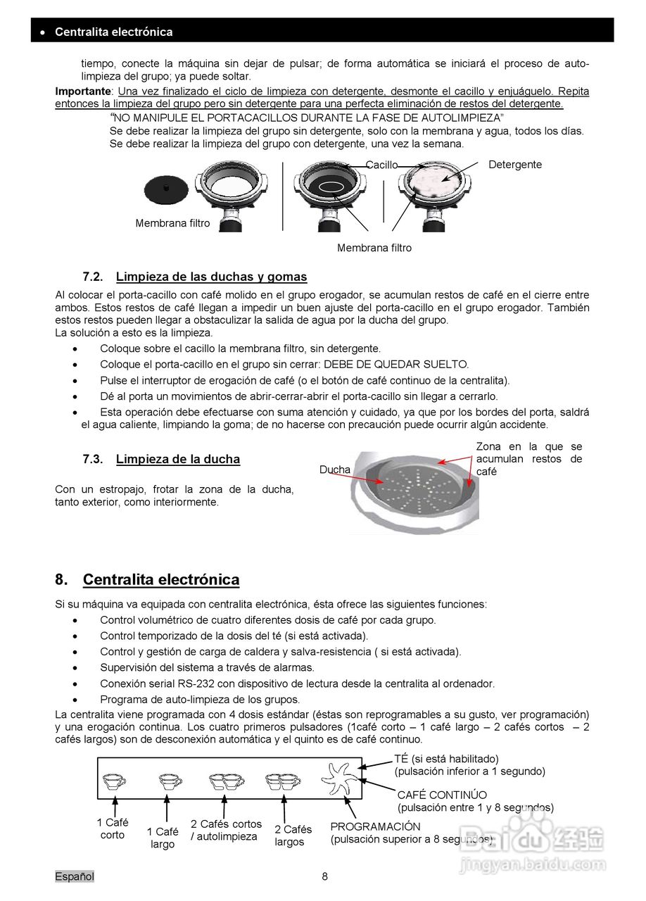 Elegance典雅系列咖啡机操作使用说明书:[1]