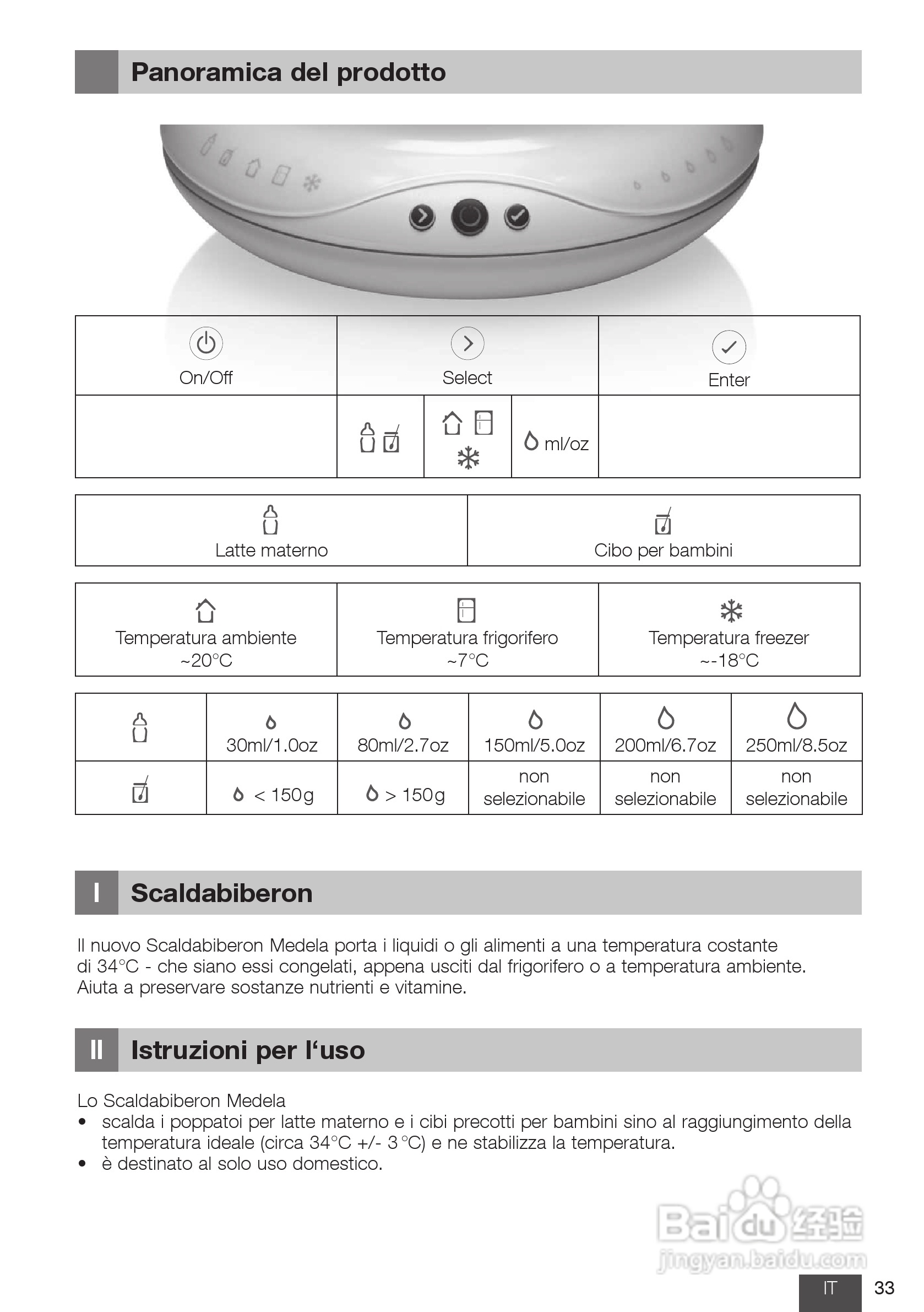 美德乐 B-Well温奶器说明书:[4]