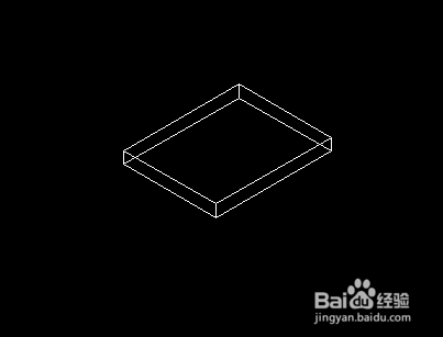 CAD怎么画长方体?