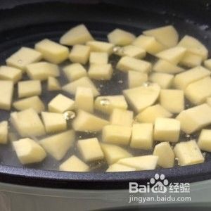 如何做土豆火腿