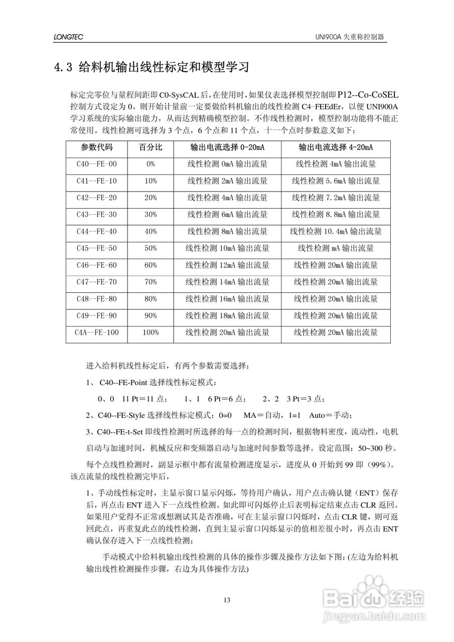 UNI900A失重秤控制器使用说明书:[2]