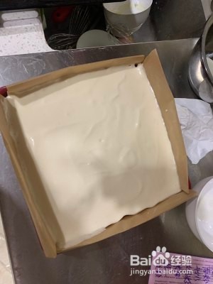 简单易成功的浓浓芝士味的蛋糕