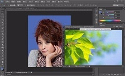 PS教程怎样快速抠出散乱头发丝证件照换背景