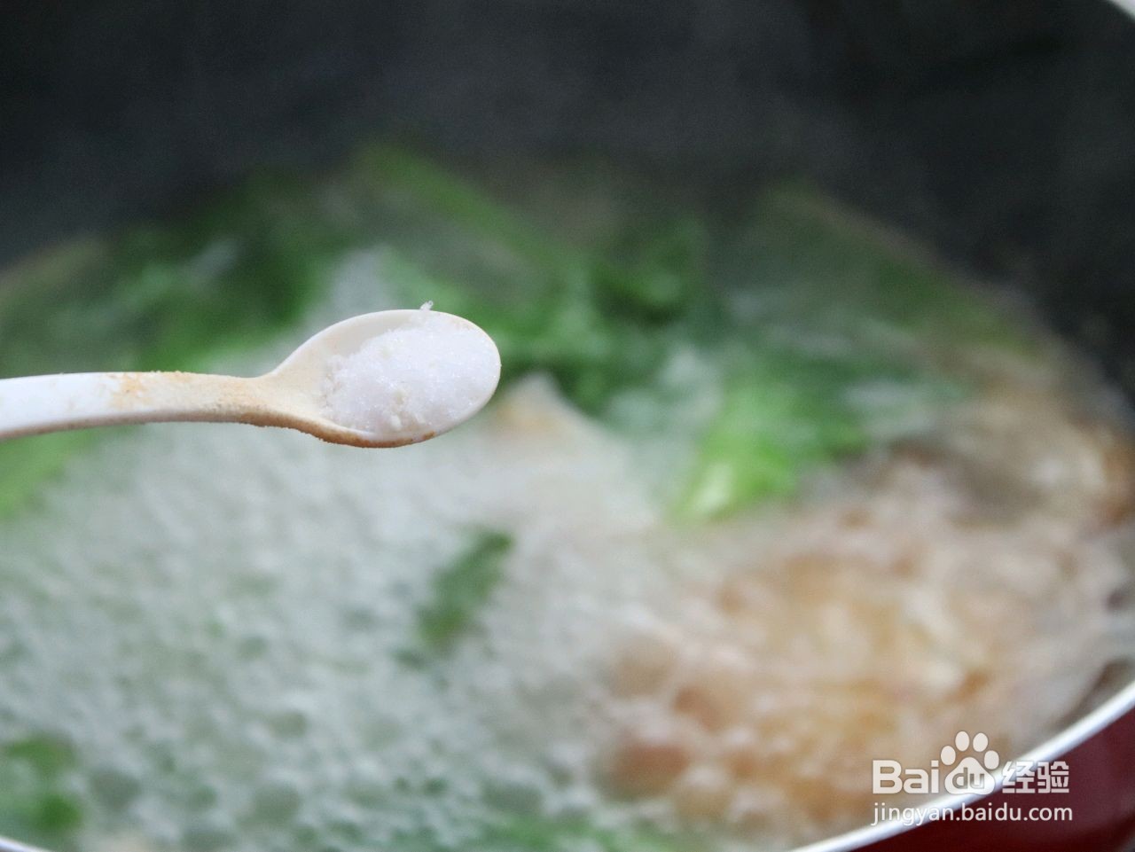 生菜煎蛋汤的做法