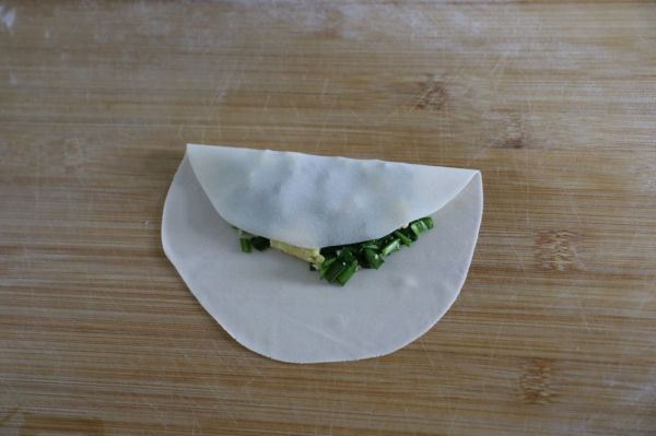 饺子皮版韭菜盒子