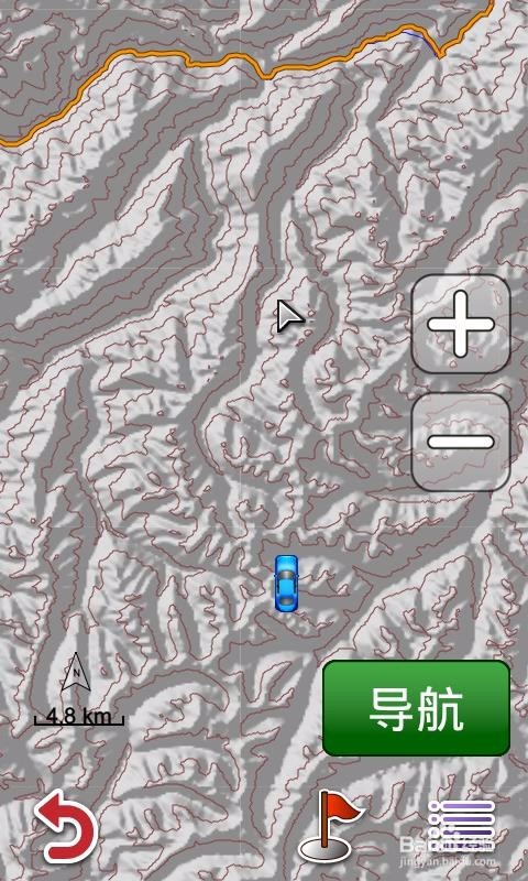 你做任我游地形图等高线图