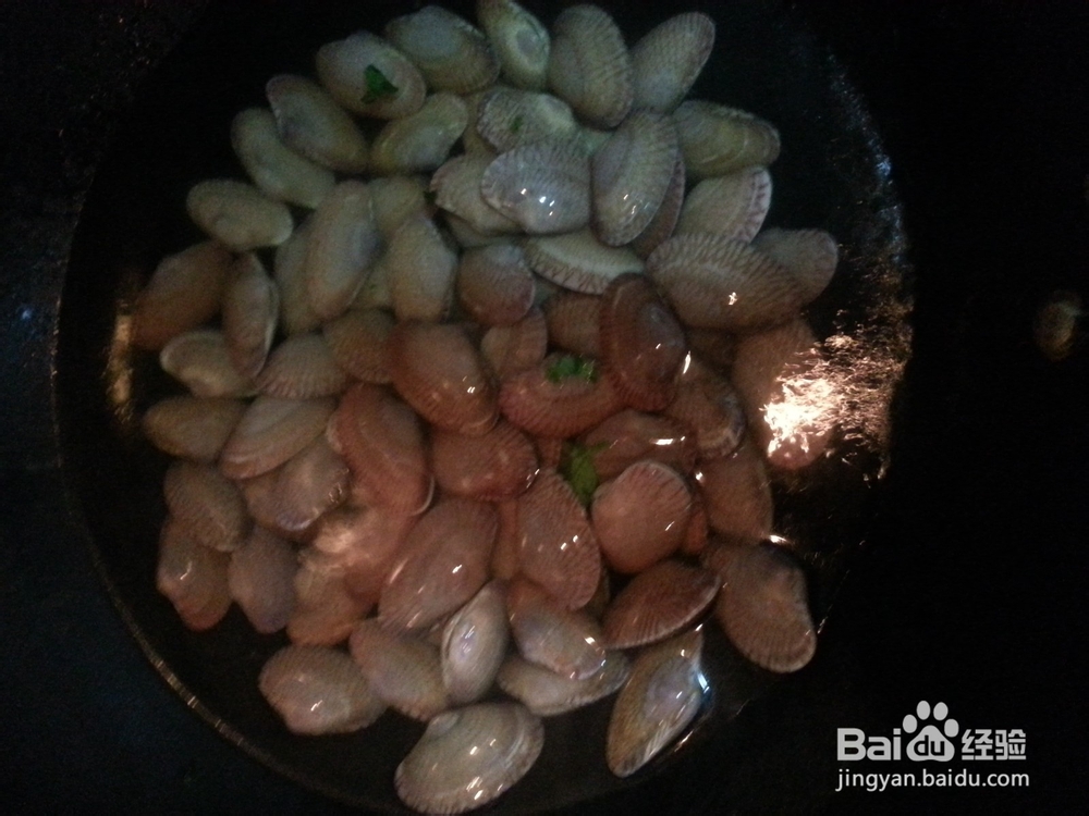 家常海鲜菜式:爆炒花甲