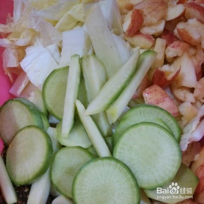 营养美味的腌辣白菜