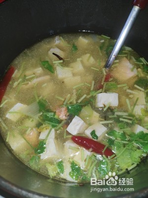 三文鱼豆腐汤