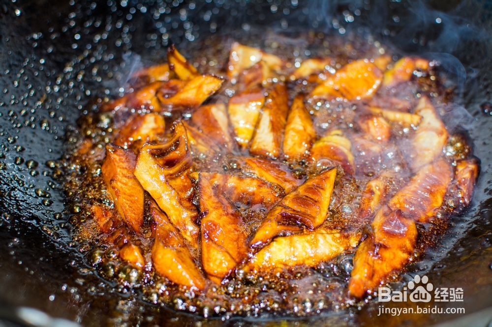 田园美食油焖春笋