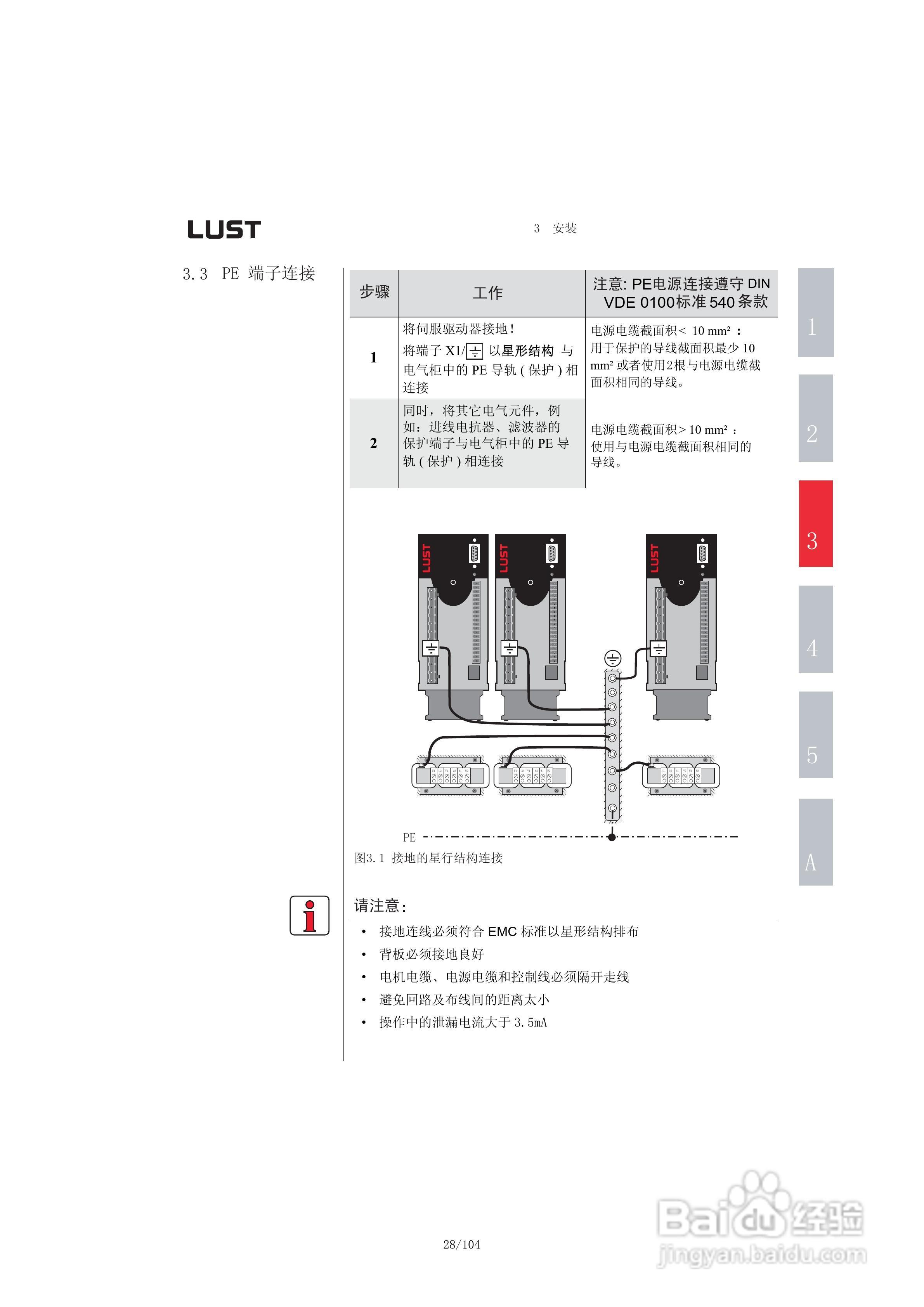 Lust路斯特CDD3000伺服驱动器操作手册:[3]