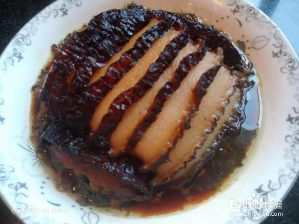 川菜中正宗咸烧白的制作步骤