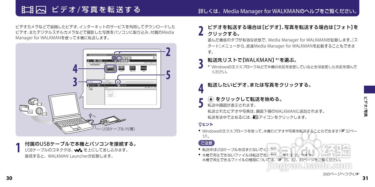 SONY NW-A916/A918/A919随身听使用说明书:[2]