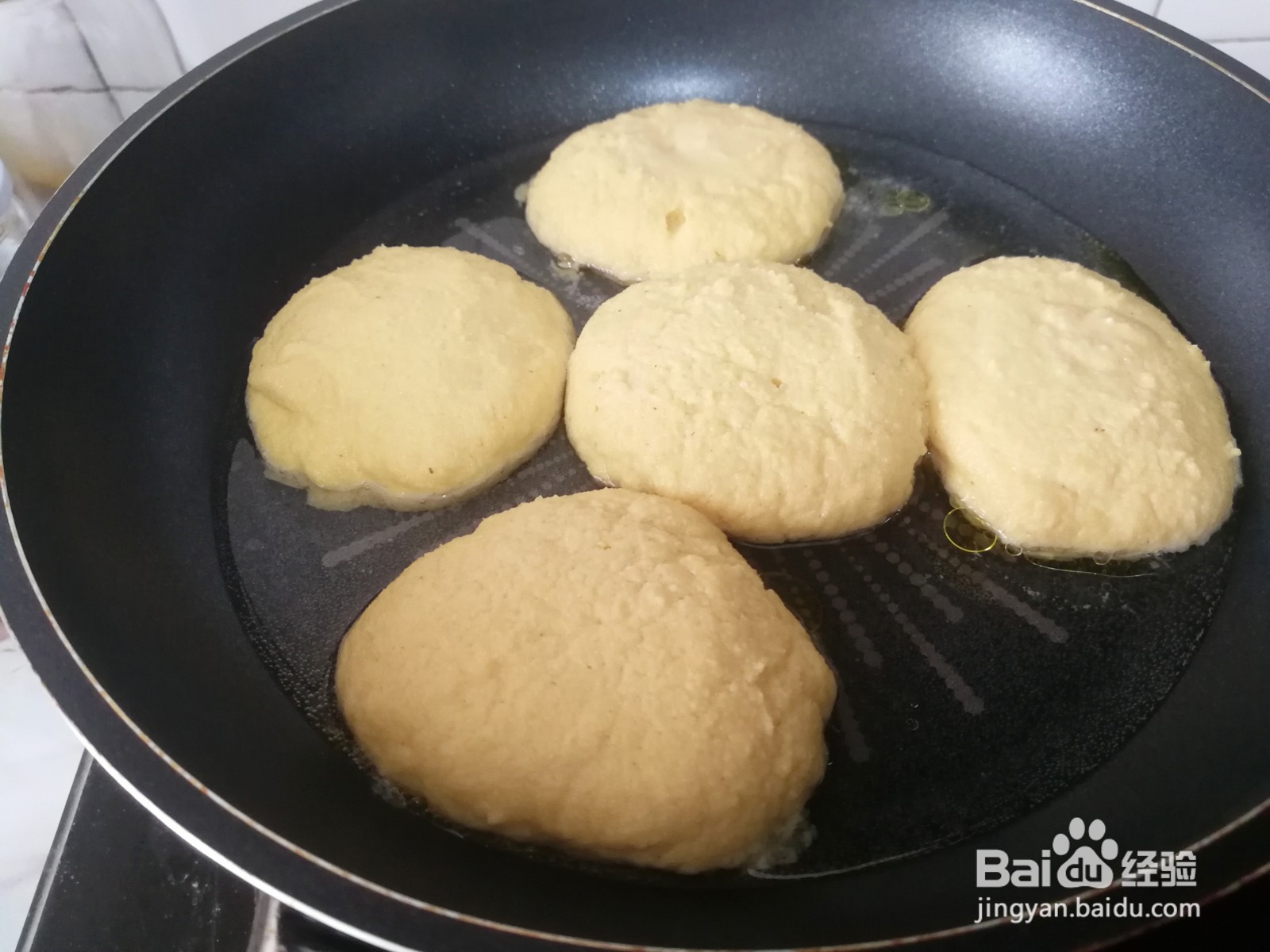 发面玉米饼的做法
